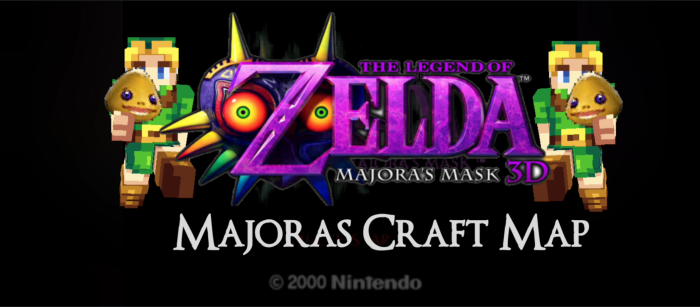 ZELDA MAJORAS CRAFT MAP MINECRAFT BEDROCK SPANISH AND ENGLISH images